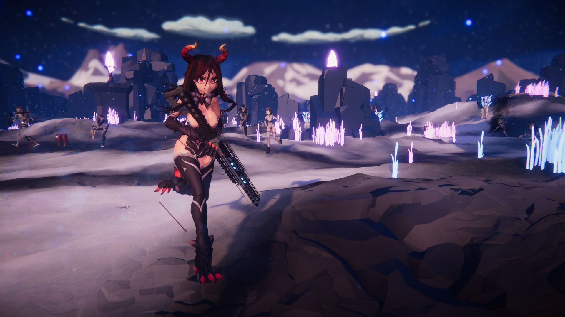 Succubus With Guns - Campaign "WINDING PATH" screenshot screenshot 10