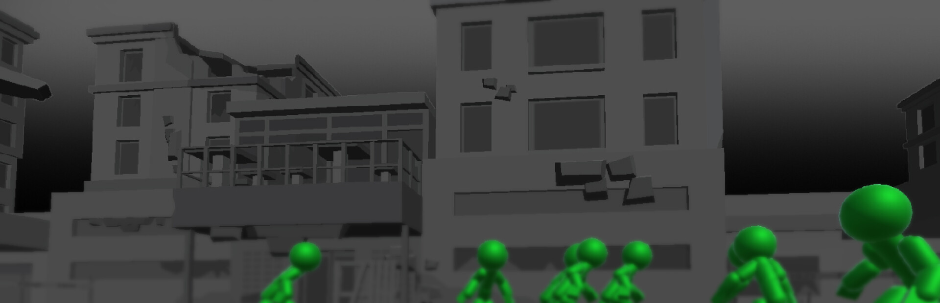 Stickman Killing Zombie