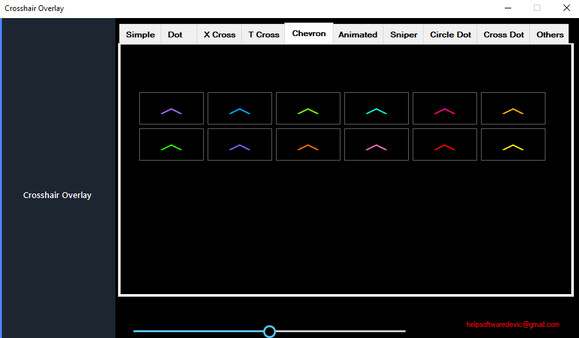 Скриншот из Crosshair Overlay