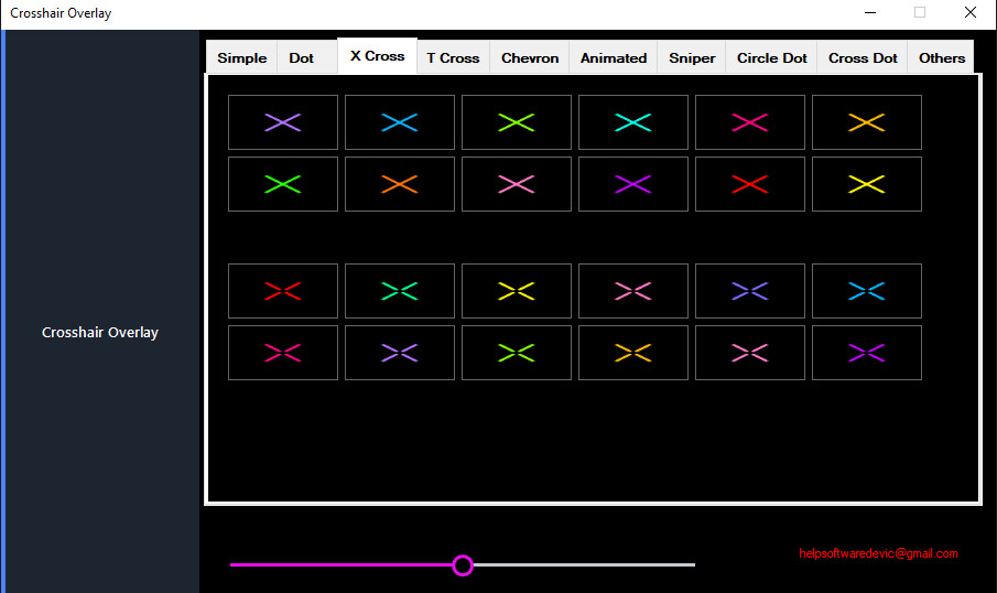Crosshair Overlay screenshot screenshot 4