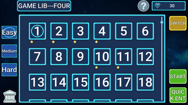Sudoku constellation game for Linux 1