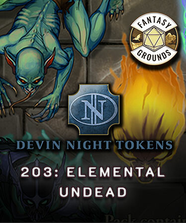 Fantasy Grounds - Devin Night Pack 203: Elemental Undead