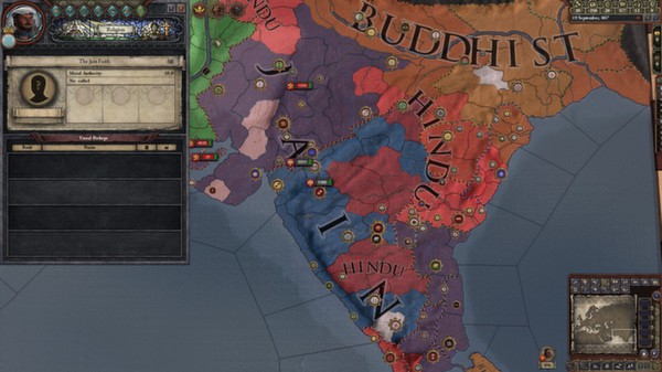 скриншот Crusader Kings II: Songs of India 0