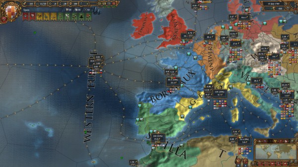 скриншот Europa Universalis IV: Wealth of Nations 5