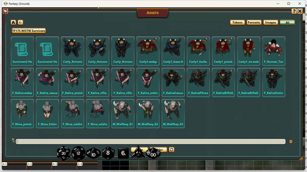 Fantasy Grounds - Devin Night Pack 175: WOTW Survivors 2