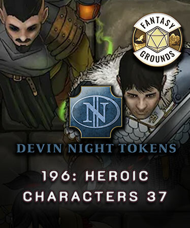 Fantasy Grounds - Devin Night Pack 196: Heroic Characters 37