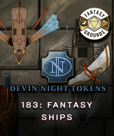 Fantasy Grounds - Devin Night Pack 183: Fantasy Ships