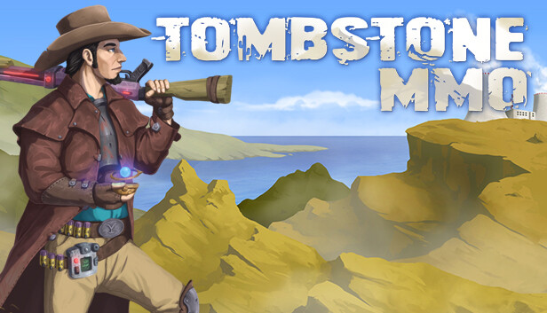 Imagen de la cápsula de "Tombstone MMO" que utilizó RoboStreamer para las transmisiones en Steam