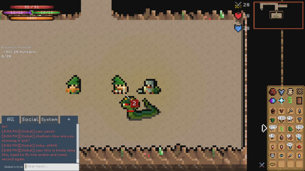 Screenshot of Tombstone MMO