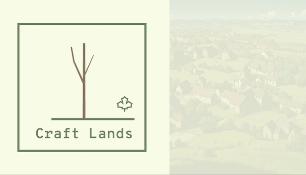 Craft lands. Craft lands