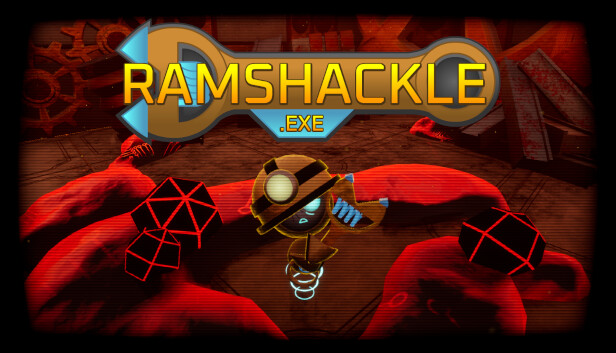 Imagen de la cápsula de "RAMSHACKLE.EXE" que utilizó RoboStreamer para las transmisiones en Steam