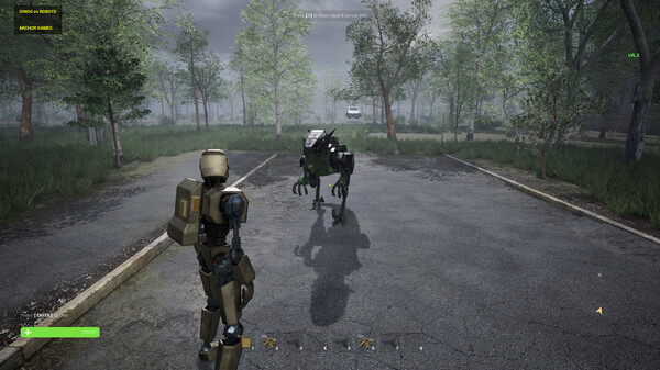 Скриншот из DINOS vs ROBOTS