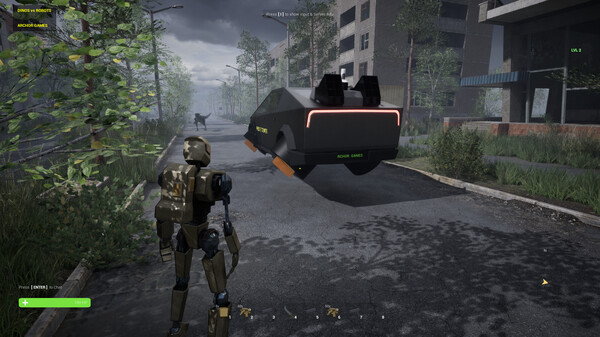 DINOS vs ROBOTS game for Linux 1