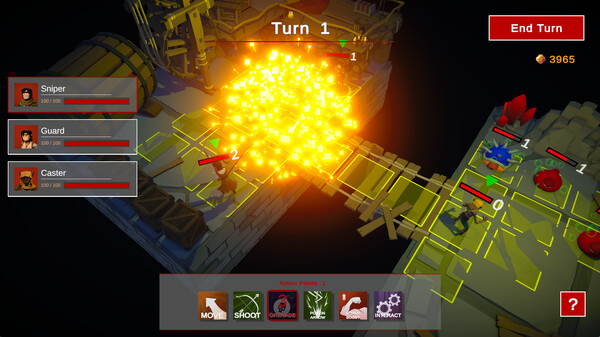 Скриншот из Grid Dungeons