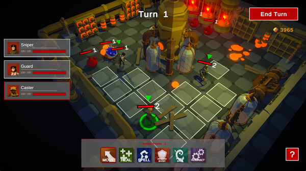 Скриншот из Grid Dungeons