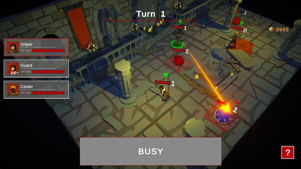 Скриншот из Grid Dungeons