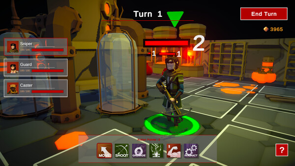 Скриншот из Grid Dungeons