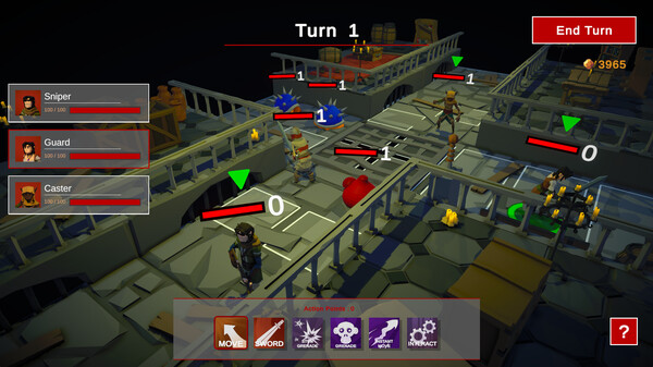 Скриншот из Grid Dungeons