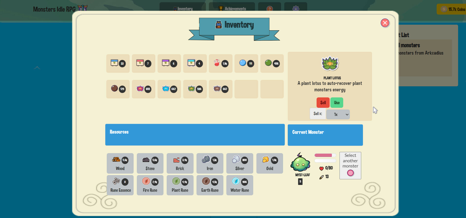 Idle Monsters RPG Demo #3