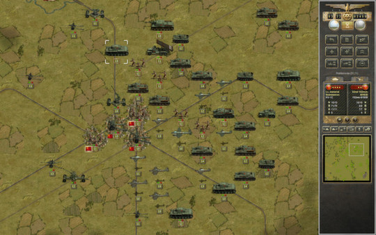 скриншот Panzer Corps Grand Campaign '43 3