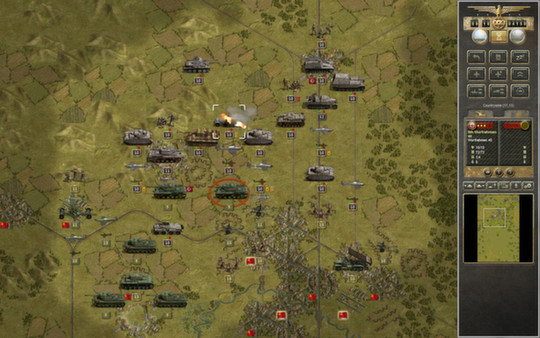 скриншот Panzer Corps Grand Campaign '43 0
