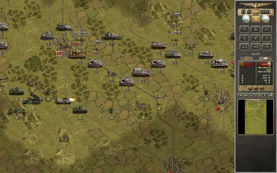 скриншот Panzer Corps Grand Campaign '43 1