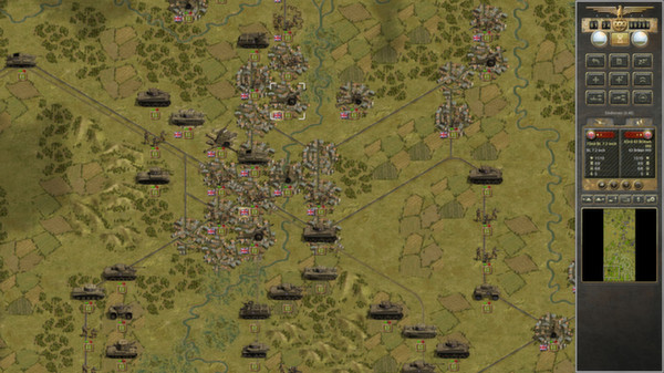 скриншот Panzer Corps Grand Campaign '44 West 3