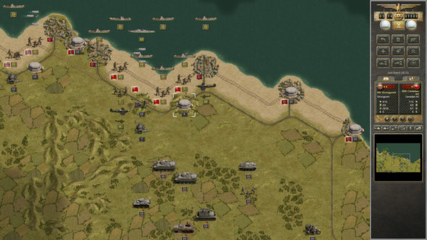 скриншот Panzer Corps Grand Campaign '44 West 0