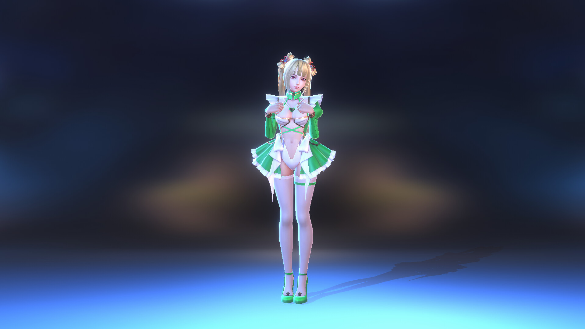 Angel Legion-DLC X Maid (Green) #4