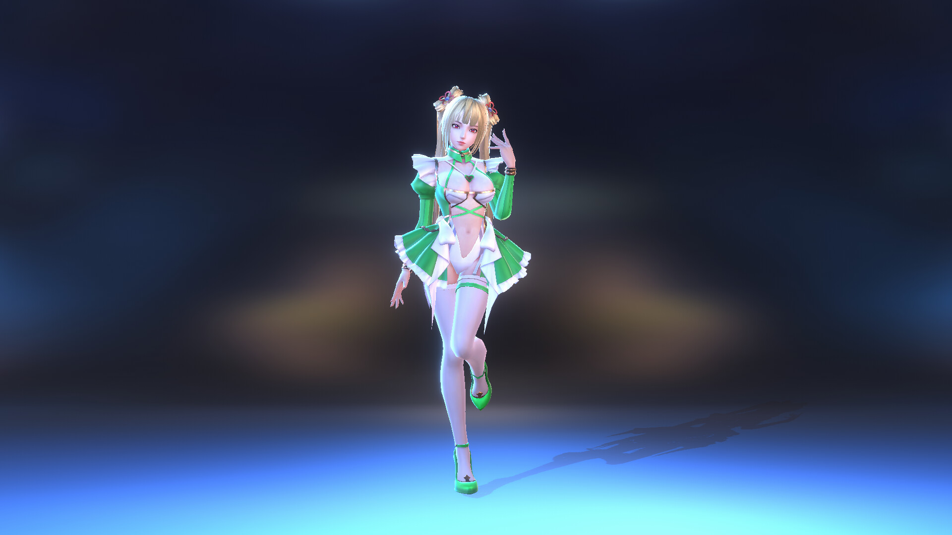 Angel Legion-DLC X Maid (Green) #2