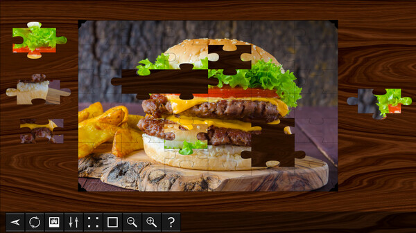 Jigsaw Puzzle World - Fast Food