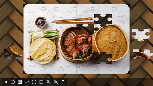 Jigsaw Puzzle World - Asian Food