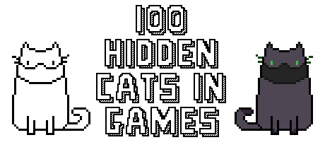 100 HIDDEN CATS IN GAMES Cover Image