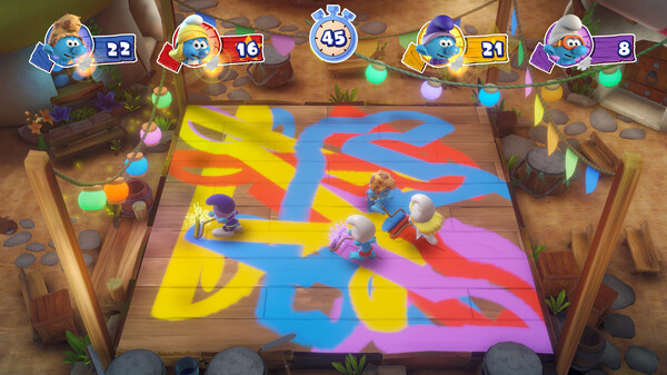 Скриншот из The Smurfs - Village Party