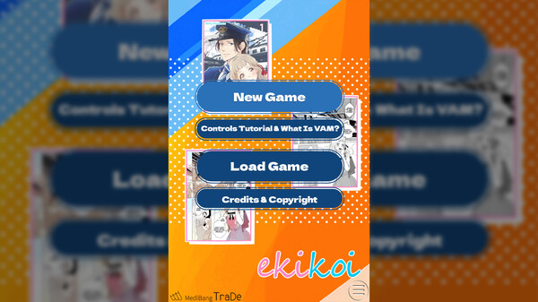 Ekikoi: The Young Miss Falls for the Station Attendant - VAM game for Linux 1