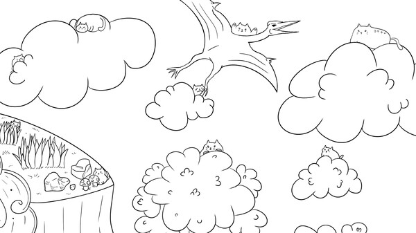 Screenshot of 100 Dino Cats