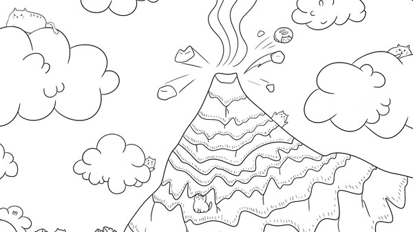 Screenshot of 100 Dino Cats