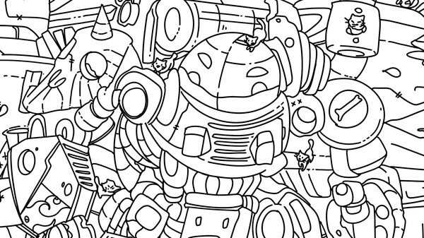 100 Robo Cats game for Linux 1