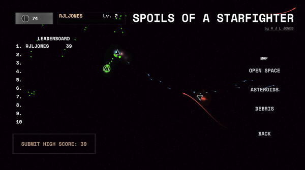 Скриншот из Spoils of a Starfighter