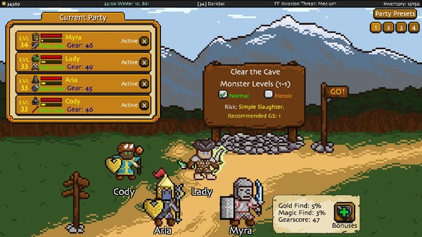 Adventurer Manager скриншот