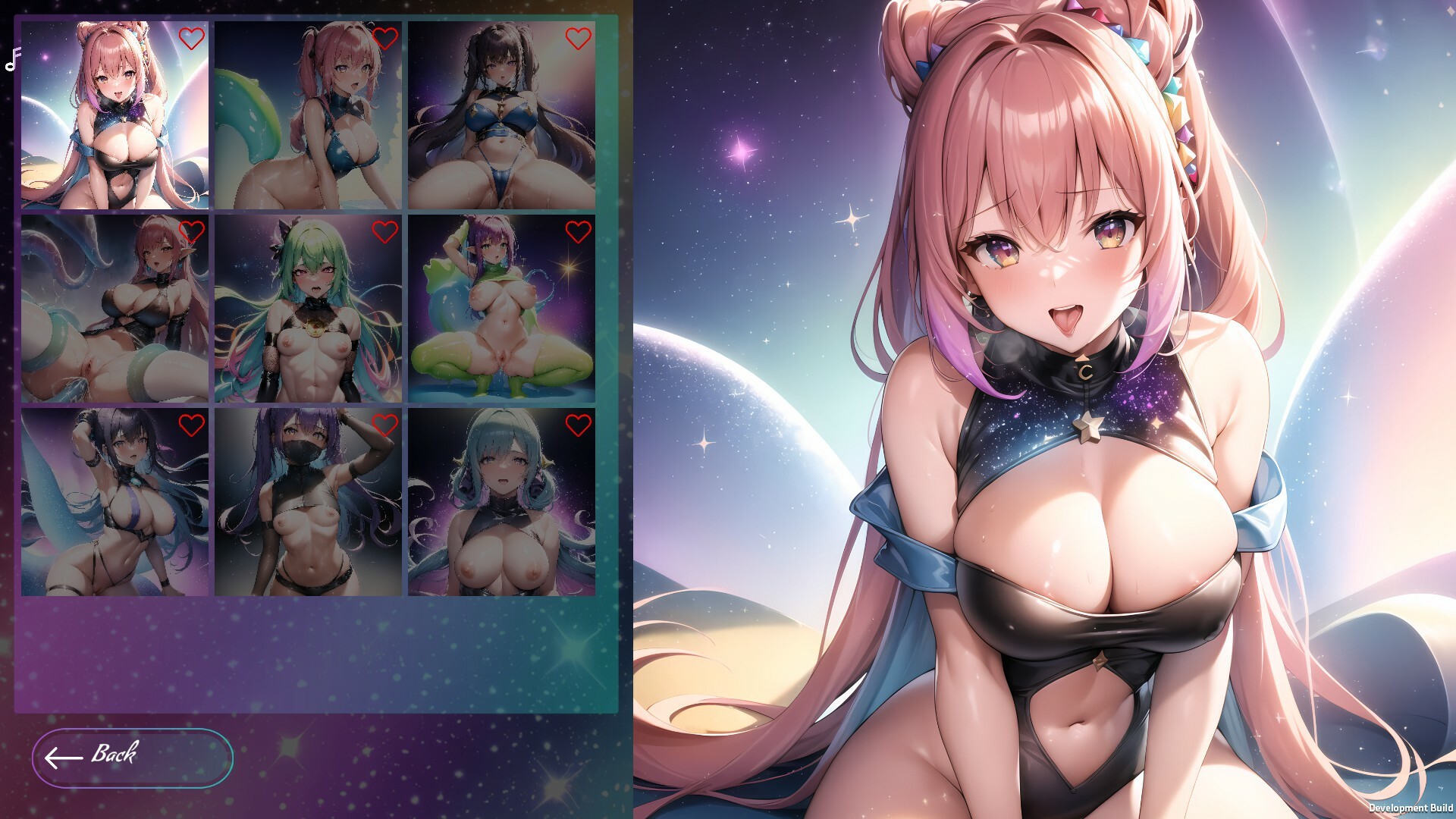 Hentai Senpai: Cosmic Beauties screenshot 1