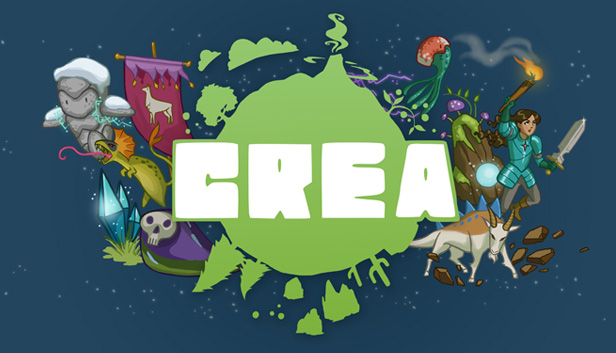Capsule Grafik von "Crea", das RoboStreamer für seinen Steam Broadcasting genutzt hat.