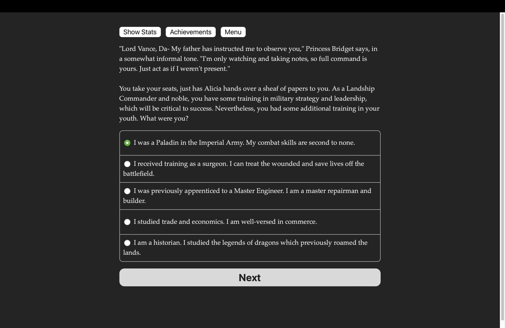 Dragon of Steelthorne Demo #2