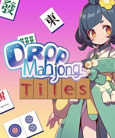 Drop Mahjong tiles