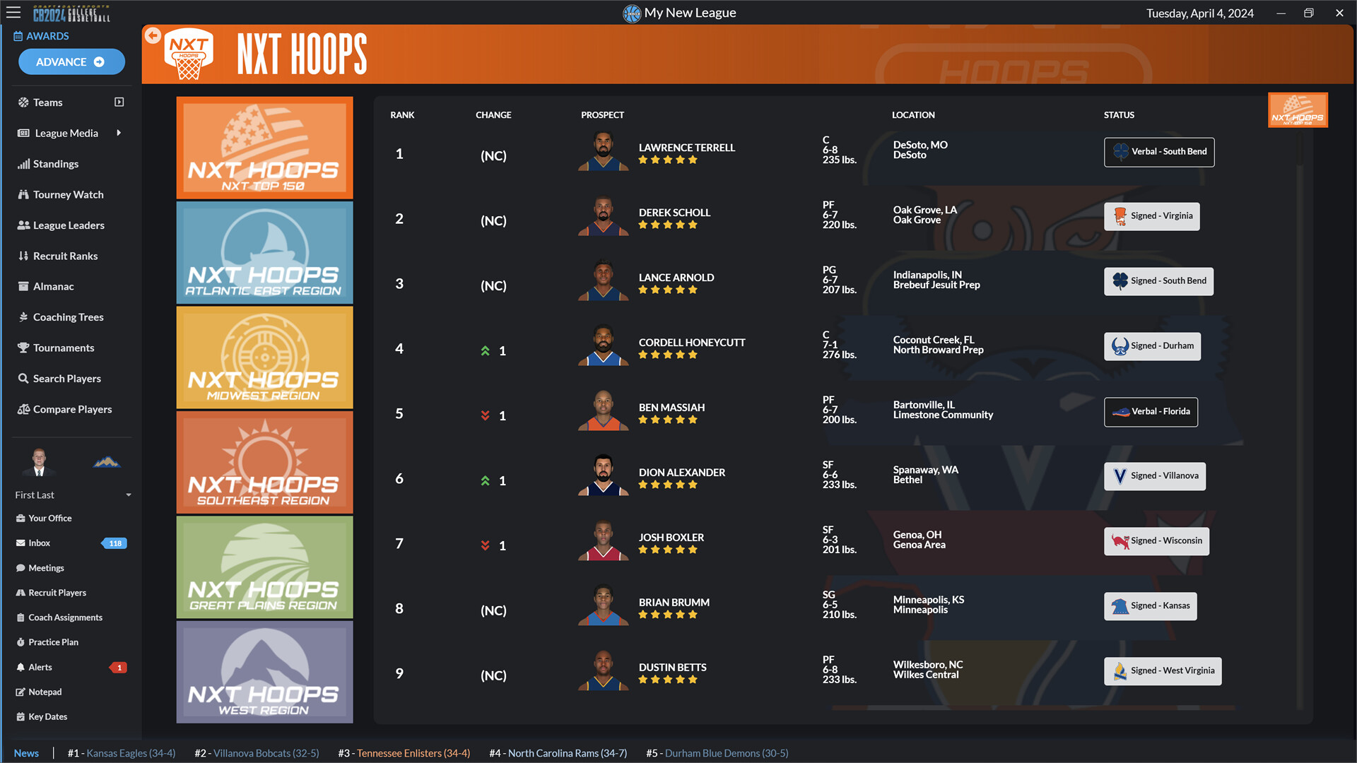 Draft Day Sports: College Basketball 2024 #8