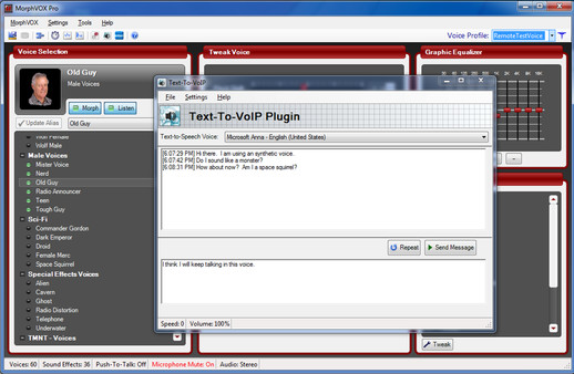 Text-to-VoIP Plugin - MorphVOX Pro 4 for steam