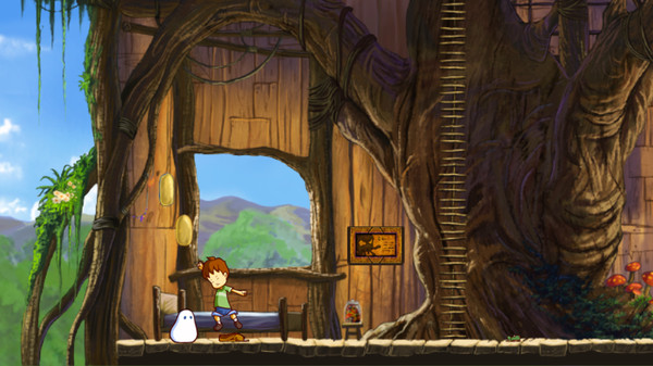 A Boy and His Blob скриншот