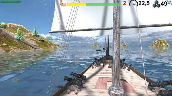 Скриншот из Pirates. Naval battle