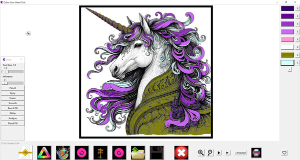 Color Your Heart Outfor windows and Linux 1