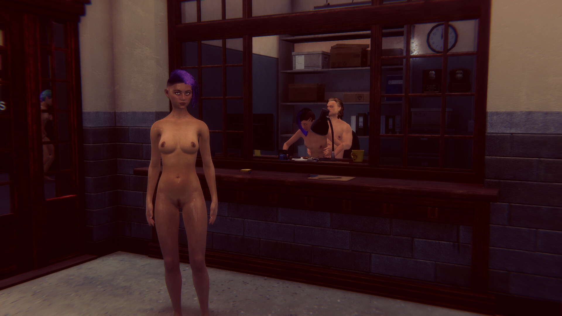 Cyberpunk women for Fuck in police screenshot screenshot 1